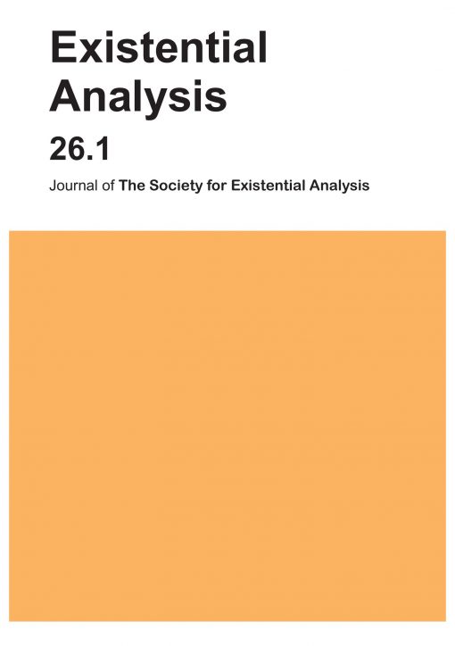 Existential Analysis Vol. 26.1 January 2015 - PDF