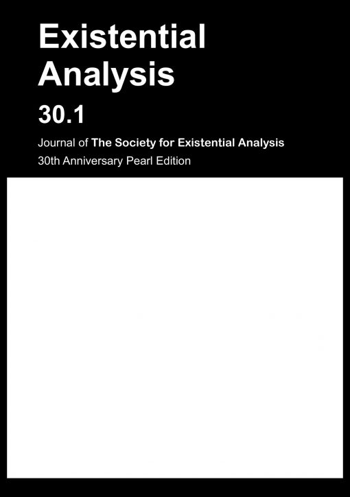 Existential Analysis Vol. 30.1 January 2019 - PDF