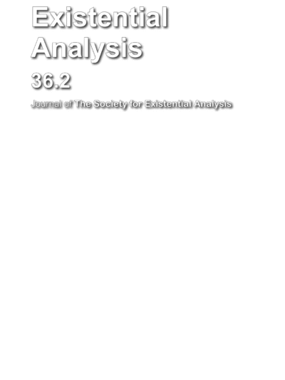 Existential Analysis Vol 36.2 July 2025 – Hard copy